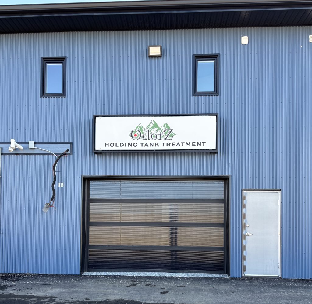 Odorz Holding Tank Treatment Bay Doors